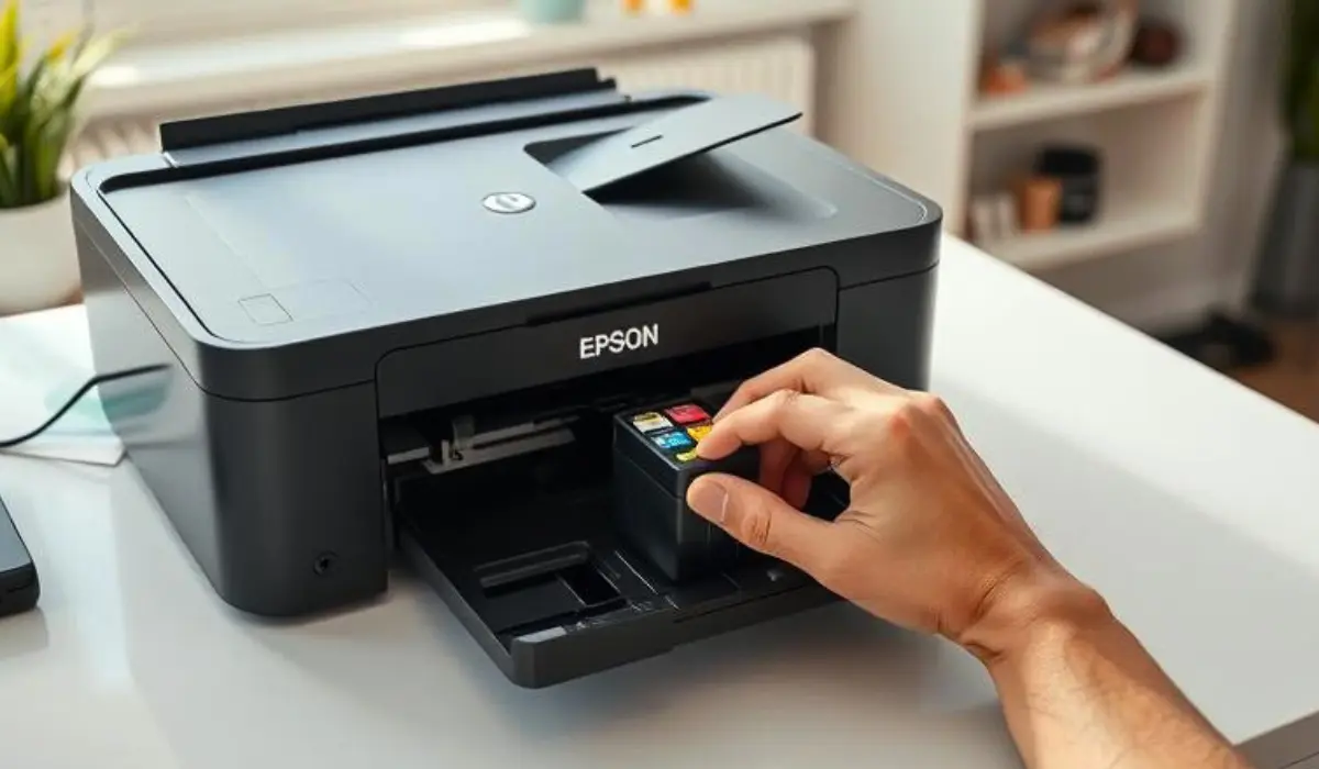 Changing Epson Printer Ink Easily at Home