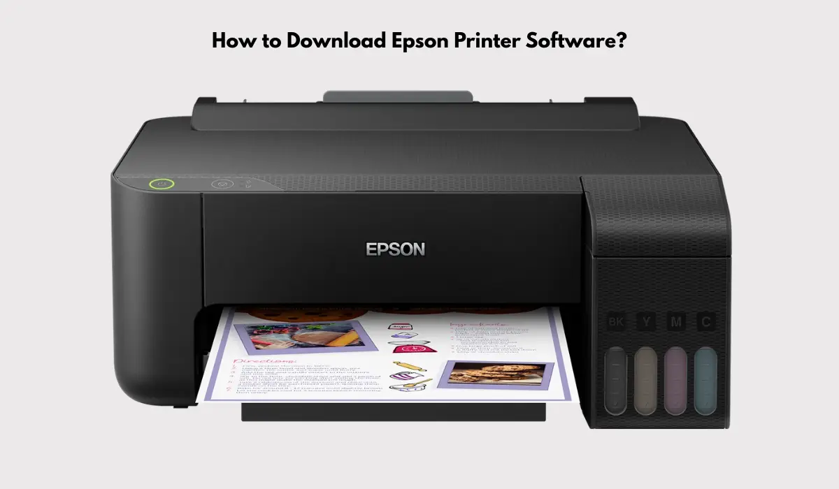 How to Download Epson Printer Software