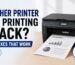 Brother Printer Not Printing Black? Easy Fixes That Work (2026)