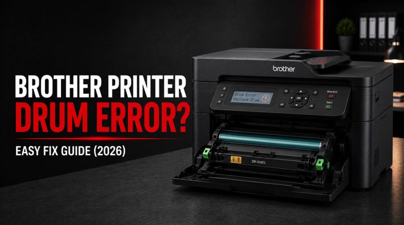 Brother Printer Drum Error? Easy Fix Guide (2026)