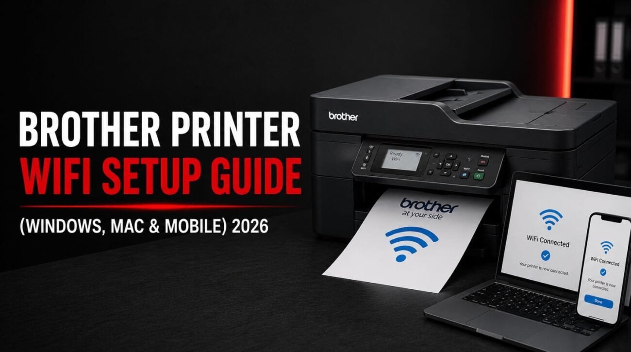 Brother Printer WiFi Setup Guide (Windows, Mac & Mobile) 2026