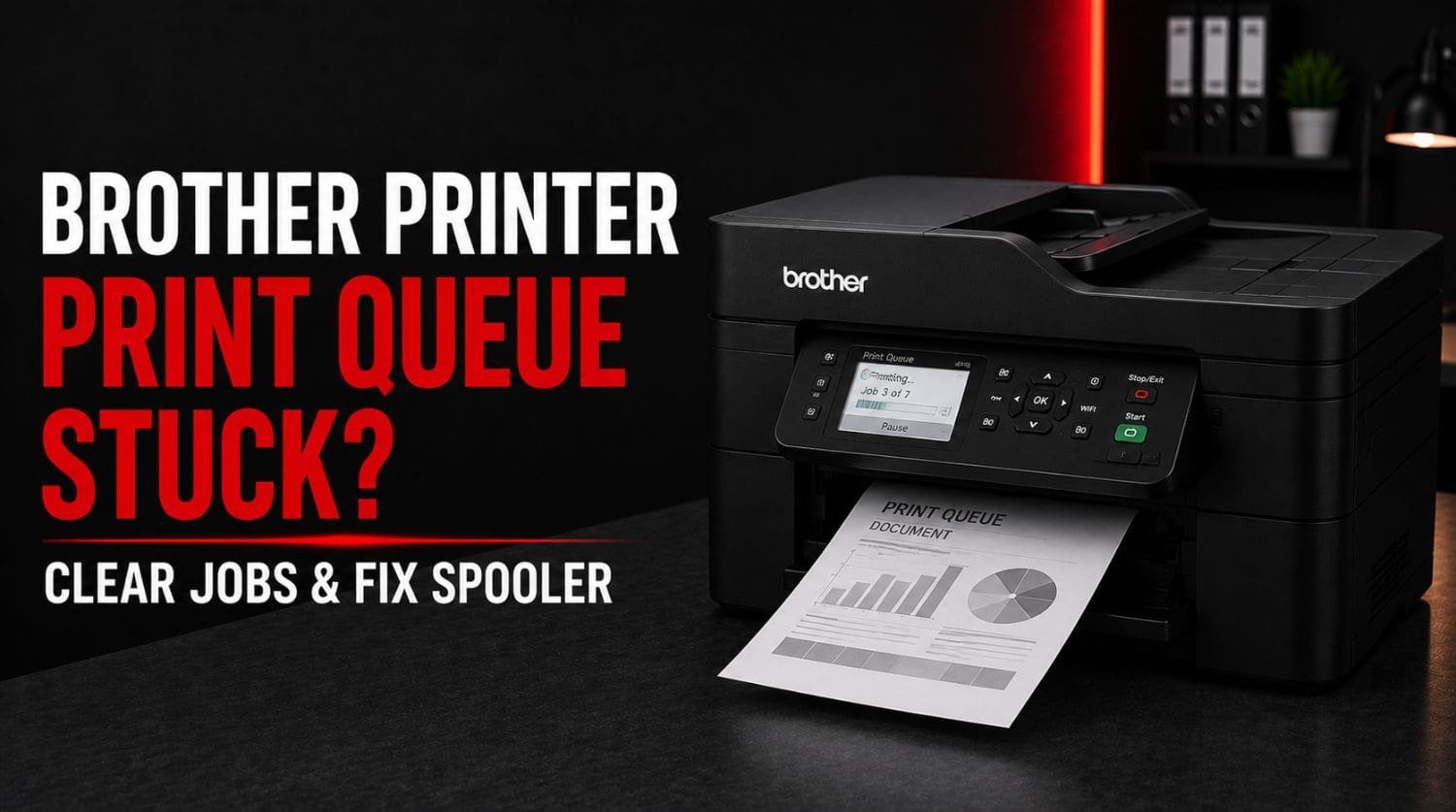 Brother Printer Print Queue Stuck
