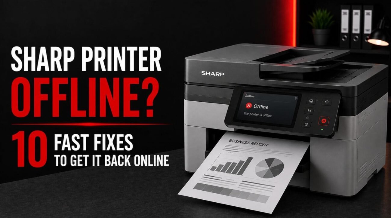 Sharp Printer Offline