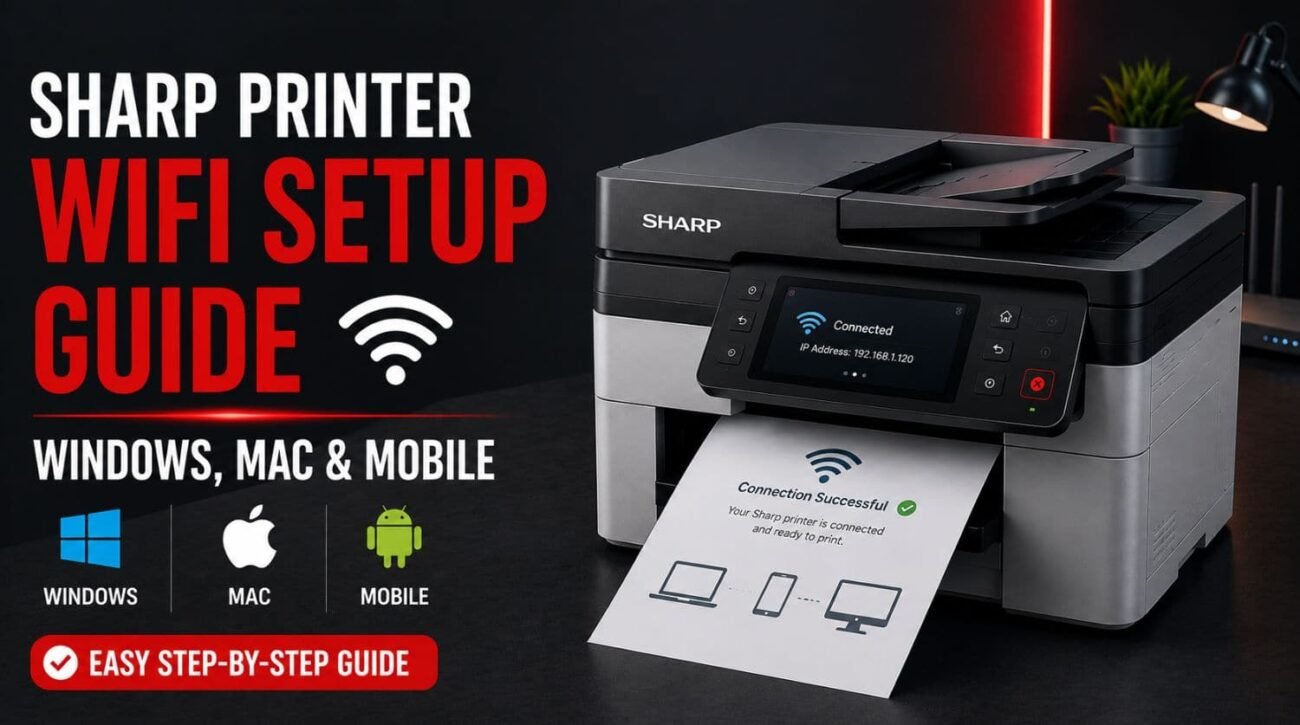 Sharp Printer WiFi Setup Guide