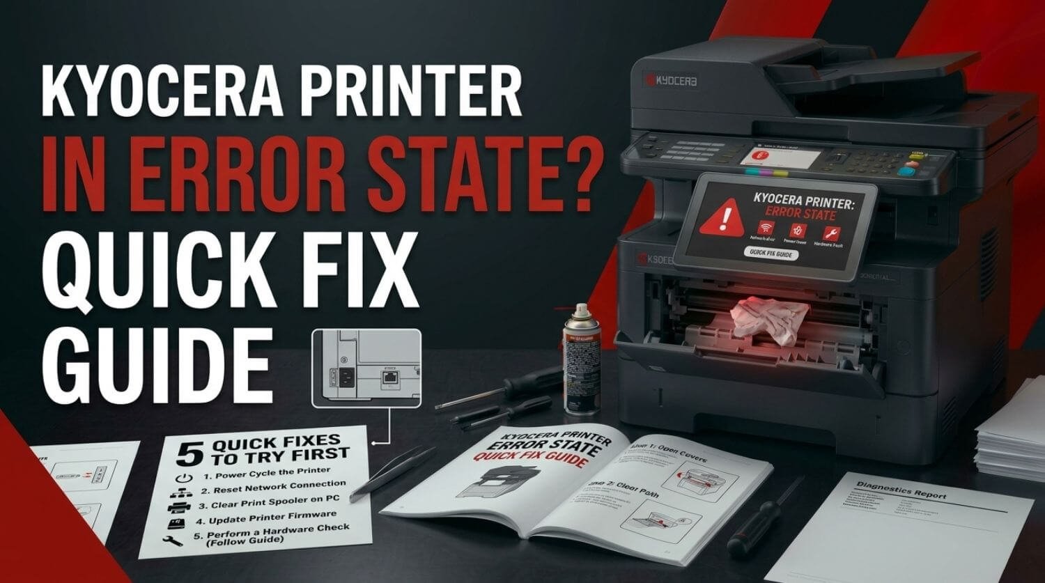 Kyocera printer in error state fix guide