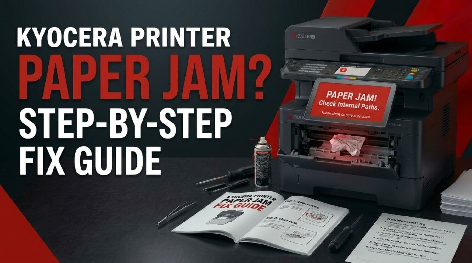 Kyocera printer paper jam fix guide