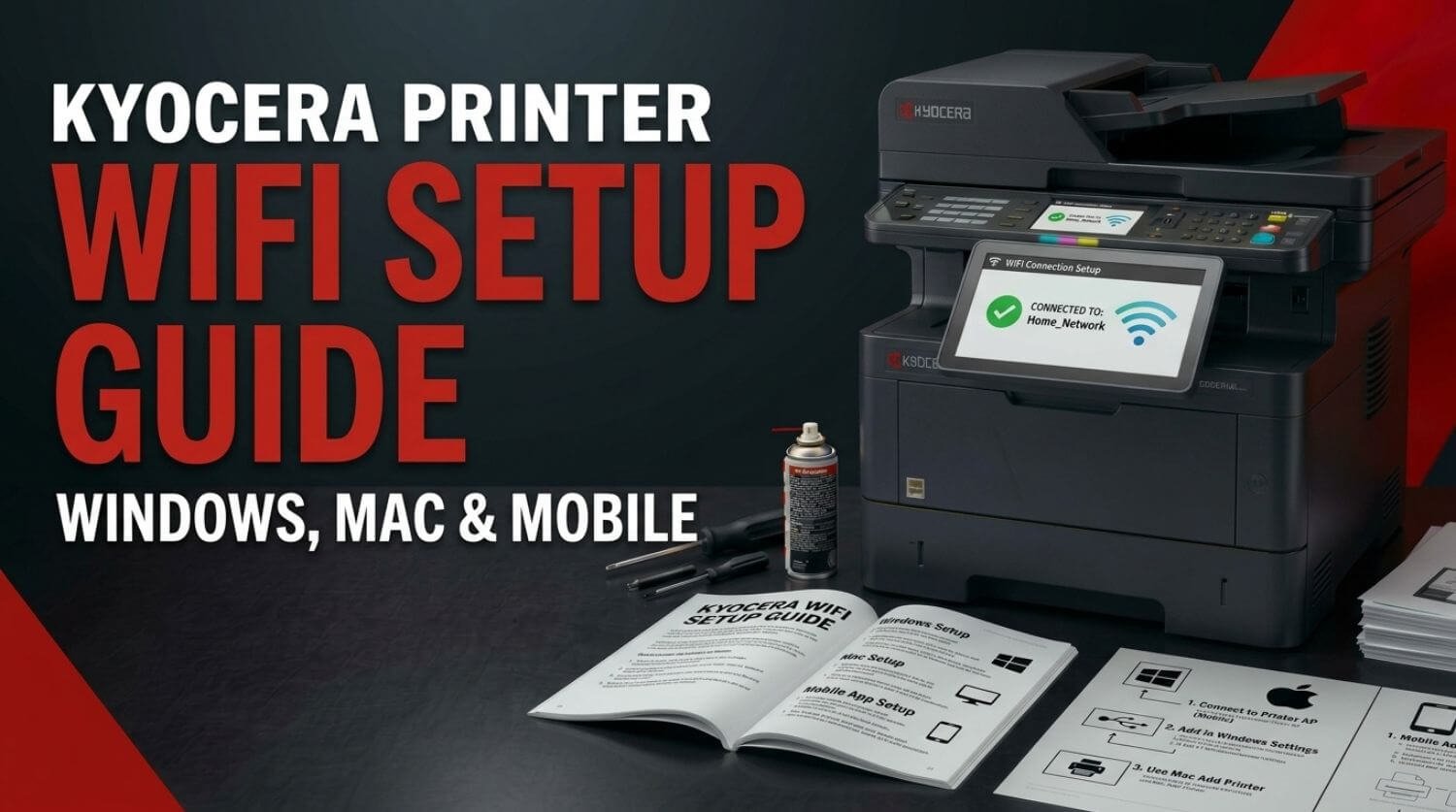Kyocera printer WiFi setup guide